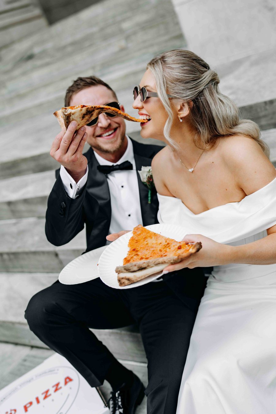 Candid couple portrait, New York City
